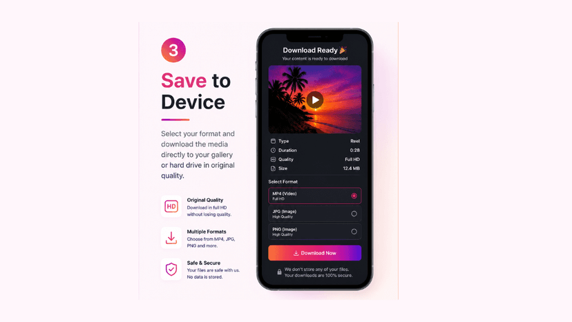 Save to Device